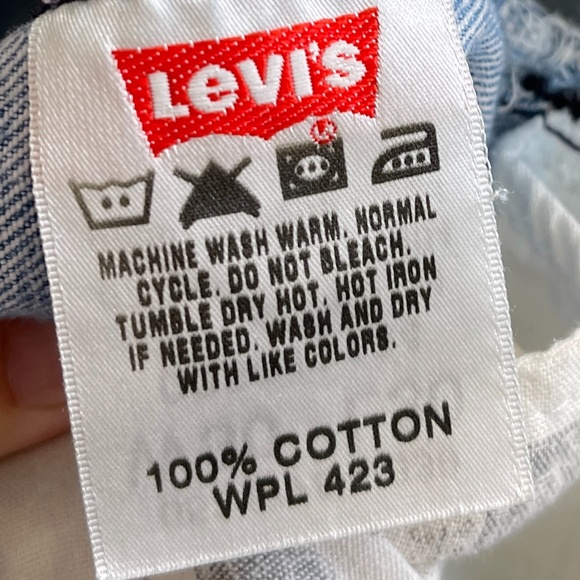 Levi’s 501 | VTG Perfect Wash Button Fly Straight Leg Unisex Mom Denim Dad Jeans - Picture 9 of 15